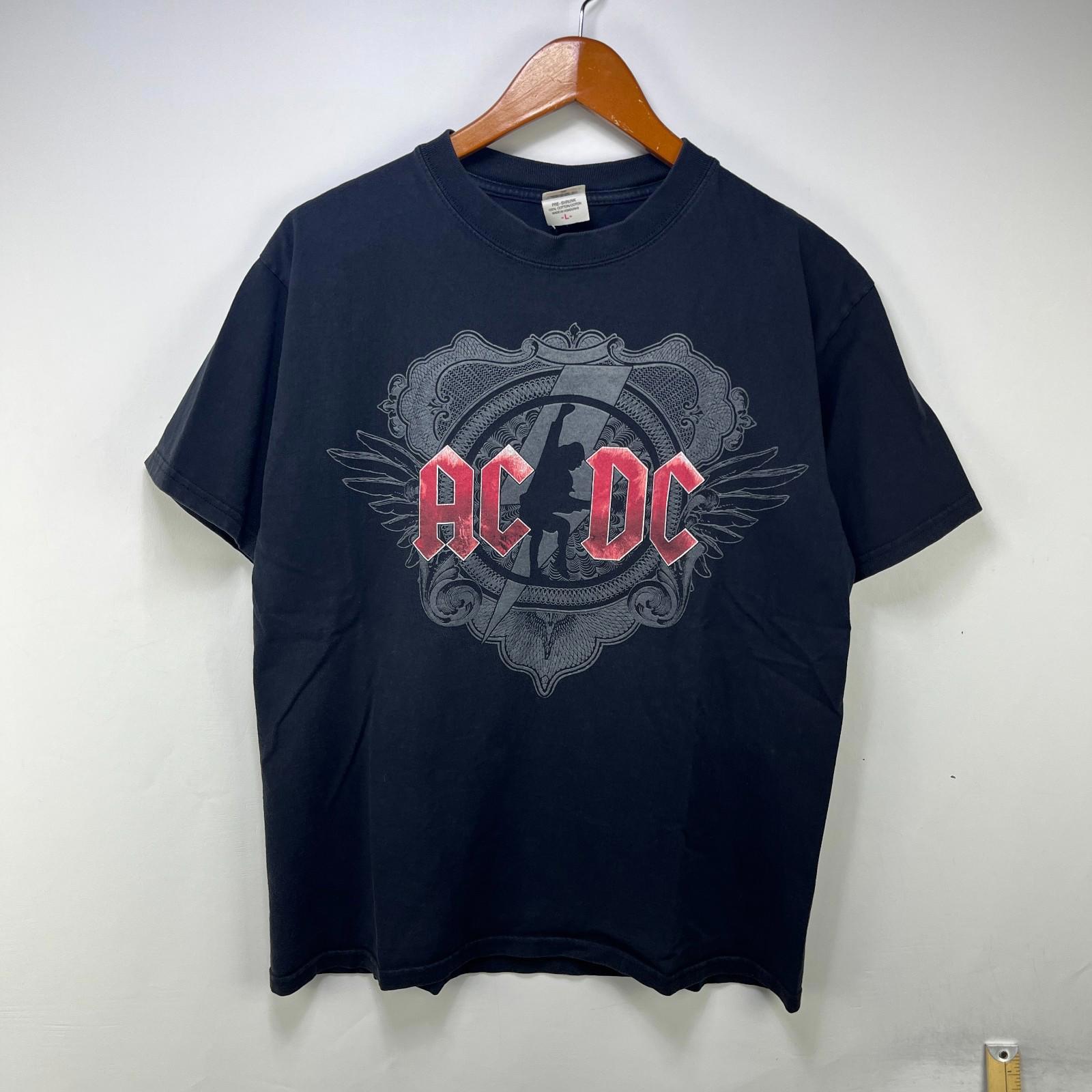 Vintage Acdc Y2k Tour T Shirt Large
